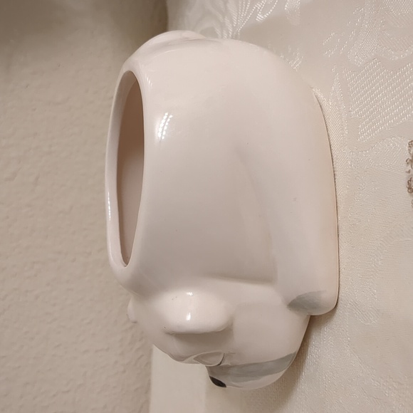 Ceramic Bulldog Succulent Planter - Picture 2 of 9